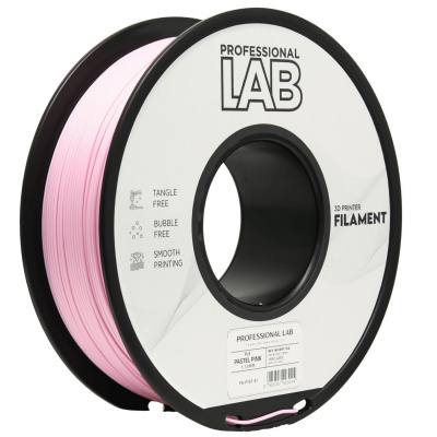 Professional Lab FG-P167-E1, filamento 3D, PLA, 1,75 mm, 1000 g, Rosa (Pastel pink)