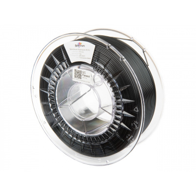 Spectrum 80473 3D filamento, Premium PET-G, 1,75mm, 1000g, Nero (Transparent black)
