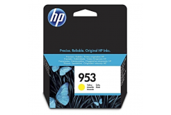HP 953 F6U14AE, giallo (yellow), cartuccia originale