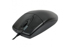 A4Tech Mouse OP-620D OP-620D BLACK USB, 800DPI, ottica, 3sp\., wired USB, nero, classico, 2click