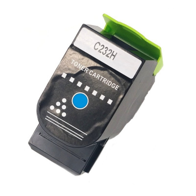Lexmark C232HC0 ciano (cyan) toner compatibile