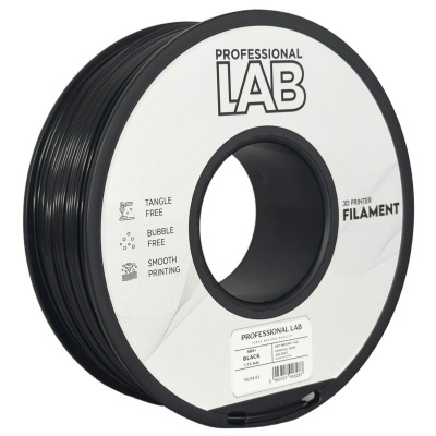 Professional Lab FG-P1-E1, 3D filamento, ABS+, 1,75mm, 1000g, Nero (Black)
