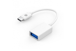 HP DHC-TC105 9YF06AA adattatore USB, (3.0), USB C maschio - USB A femmina, bianco