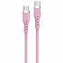 Powerton ENERGY PASTEL EDITION Cavo USB-C, 100W, 1 m, in silicone, rosa