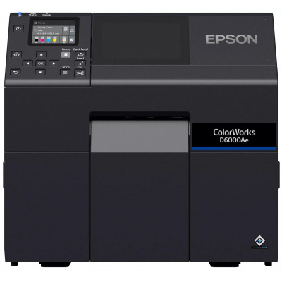 Epson ColorWorks D6000 (Ae) C31CL90102 colore stampante di etichette, cutter, disp., USB, Ethernet, black