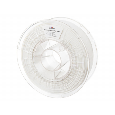 Spectrum 80195 3D filamento, PLA Tough, 1,75mm, 1000g, polar white