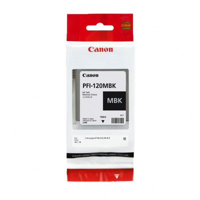 Canon PFI-120MBK 2884C001 opaco nero (matte black) cartuccia d'inchiostro originale