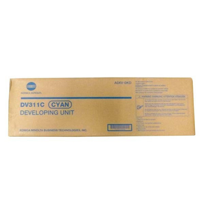 Konica Minolta DV-311C A0XV0KD ciano (cyan) developer originale