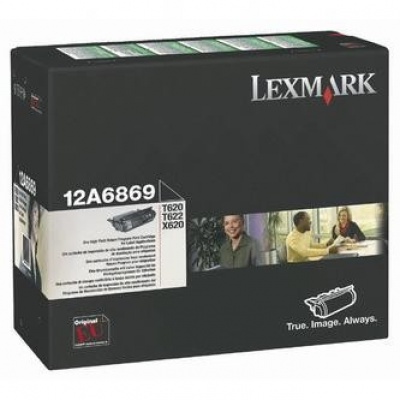 Lexmark 12A6869 černý (black) originální toner