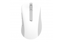 ASUS Wireless Mouse MD102/Ufficio/Ottica/Per destrorsi/1.600 DPI/USB+BT/Bianca