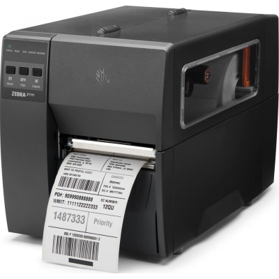 Zebra ZT111 ZT11143-D0E000FZ, stampante di etichette, 12 dots/mm (300 dpi), ZPLII, USB, USB Host, RS232, BT (BLE), Ethernet