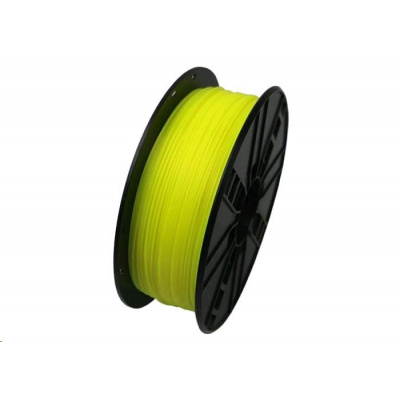 Gembird 3DP-PLA1.75-01-FY, 3D filamento, PLA, 1,75mm, 1000g, Giallo fluorescente (Yellow)