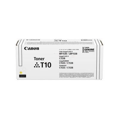 Canon T10 4563C001 giallo (yellow) toner originale