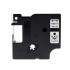 Nastro compatibile con Dymo 45800, S0720820, 19mm x 7m, testo nera / sfondo trasparente