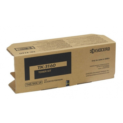 Kyocera Mita TK-3160 nero (black) toner originale