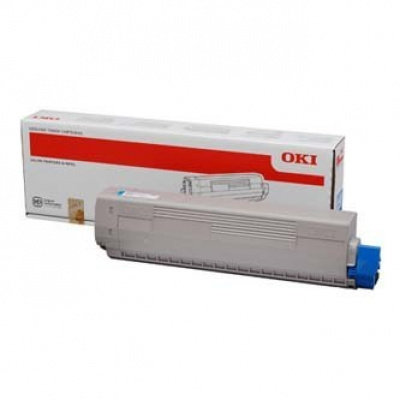 OKI 44844507 ciano (cyan) toner originale