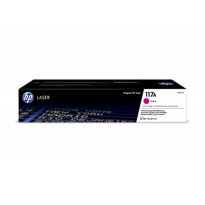 HP 117A W2073A magenta toner originale