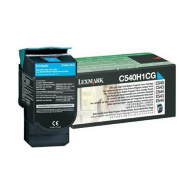 Lexmark C540H1CG ciano (cyan) toner originale