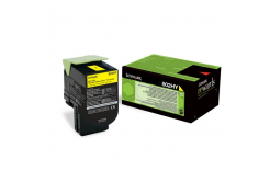 Lexmark 80C2HYE giallo (yellow) toner originale