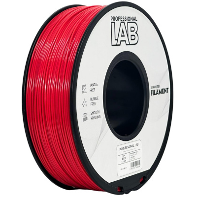 Professional Lab FG-P138-E1, 3D filamento, ASA, 1,75mm, 1000g, Rosso (Red)