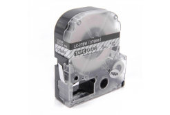 Epson LC-ST6KW, 6mm x 8m, testo nera / nastro trasparente, nastro compatibile