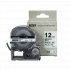 Epson SJ12W, 12mm x 1, 5m, testo nera / magnetico sfondo bianco, nastro compatibile
