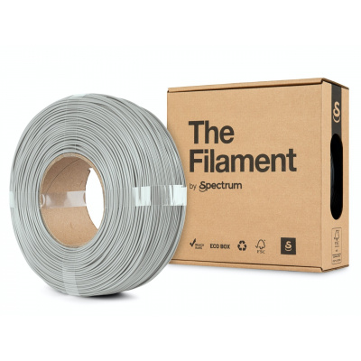 "The Filament" by Spectrum TF-24047, ReFill PLA, 1,75mm, 1000g, Argento (Silver aluminium)
