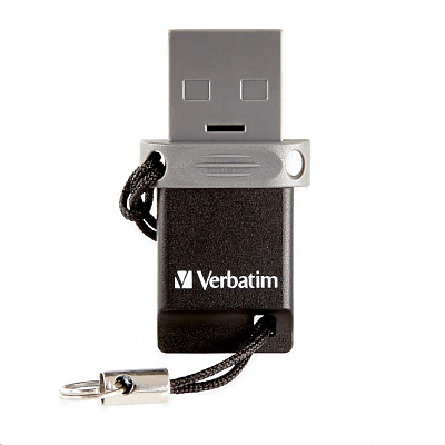 VERBATIM Dual USB Drive 64 GB - OTG/USB 2.0 for Smarphones & tavolettas