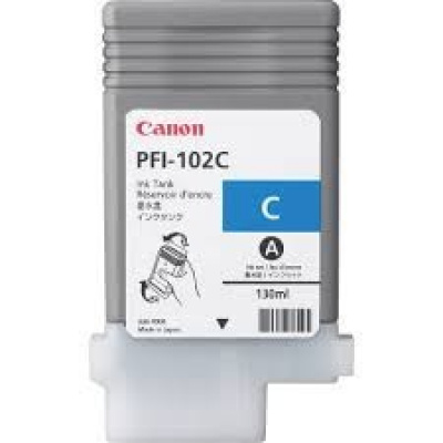 Canon PFI-102C, 0896B001 ciano (cyan) cartuccia originale