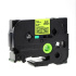 Nastro compatibile con Brother TZ-C41/TZe-C41, segnale 18mm x 8m, testo nera/sfondo giallo