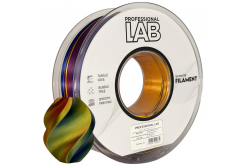 Professional Lab FG-P113-E1, 3D filamento, PLA Silk, 1,75mm, 1000g,  Tri Color, Multicolore (Sunset horizon)