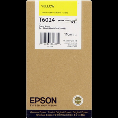 Epson T602400 giallo (yellow) cartuccia originale