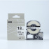Epson HTS18KW, 18mm x 8m, testo nera / sfondo bianco, nastro compatibile
