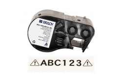 Brady M4C-1000-595-CL-BK / 170838, 25.40 mm x 6.10 m, Vinile, testo nero / sfondo trasparente