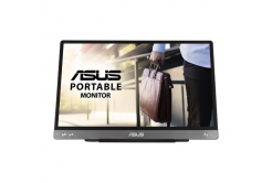 Monitor ASUS ZenScreen MB14AC 90LM0631-B01170, 14", IPS, FHD, 60Hz, 5ms, grigio, 3R