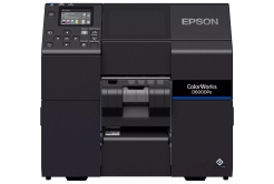 Epson ColorWorks D6000 (Pe) C31CL90202 colore stampante di etichette, peeler, disp., USB, Ethernet, black