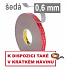 3M VHB™ GPH-060GF Oboustranně silně lepicí páska, tl. 0,6 mm 19 mm x 33 m