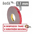 3M VHB™ GPH-110GF Oboustranně silně lepicí páska, tl. 1,1 mm 6 mm x 33 m