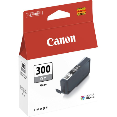 Canon PFI300GY 4200C001 grigio (grey) cartuccia originale
