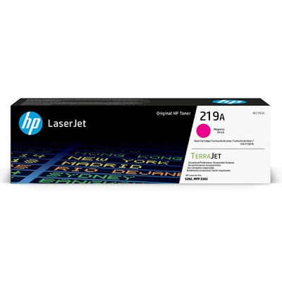 HP 219A W2193A magenta toner originale