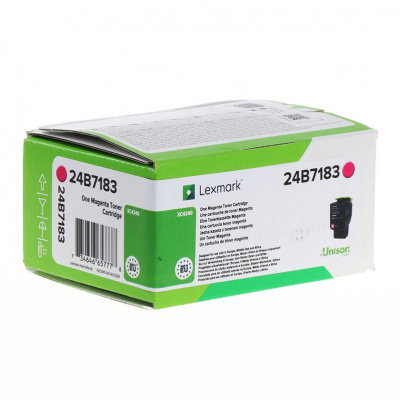Lexmark 24B7183 magenta toner originale