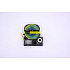 Epson LK-4YBA5 / SU5Y, 5mm x 2,5m, testo nera / sfondo giallo, nastro termicoretraibile compatibile