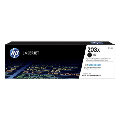 HP 203X CF540X nero (black) toner originale