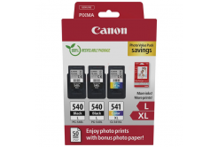 Canon PG-540L 2x + CL-541XL 5224B015 colore (CMYK) multipack di cartucce originali