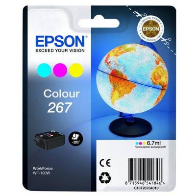 Epson 267 C13T26704010 colore (color) cartuccia originale