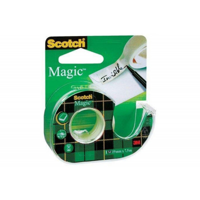 3M 810 Scotch Magic nastro adesivo con applicatore, 19 mm x 7,5 m