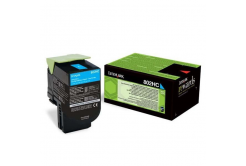 Lexmark 80C2HC0 ciano (cyan) toner originale