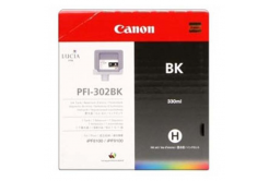 Canon PFI-302B, 2216B001 foto nero (photo black) cartuccia originale
