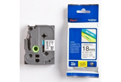Brother TZ-241 / TZe-241, 18mm x 8m, testo nera / sfondo bianco, nastro originale