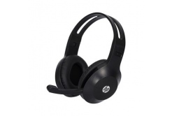 Cuffie HP DHH-1601 con microfono, controllo del volume, nere, classiche tipo 2x jack da 3,5 mm